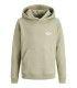 Sudadera Jack & Jones Jorgreene Branding Sweat Hood Mini Seagrass