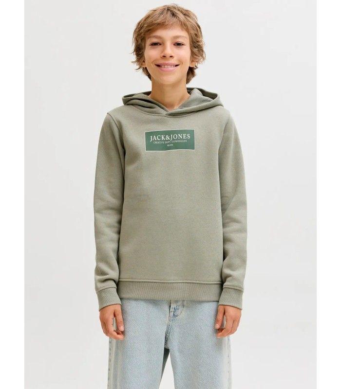 Sudadera Jack & Jones Jorgreene Sweat Hood FST Junior Seagrass