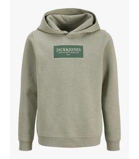 Sudadera Jack & Jones Jorgreene Sweat Hood FST Junior Seagrass