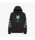 Sudadera Fox Shield Fleece Po Black Hombre
