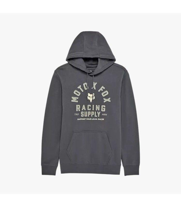 Sudadera Fox Local Racer Fleece Po Hombre DRK SHDW