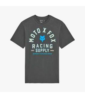Camiseta Fox Local Racer SS Prem Tee Drk SHDW Hombre