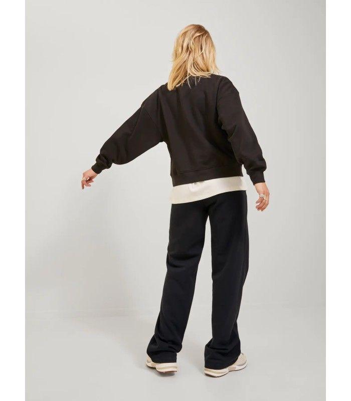 Pantalon Jack & Jones Jxally Reg Wide HW SWT Noos Black Mujer
