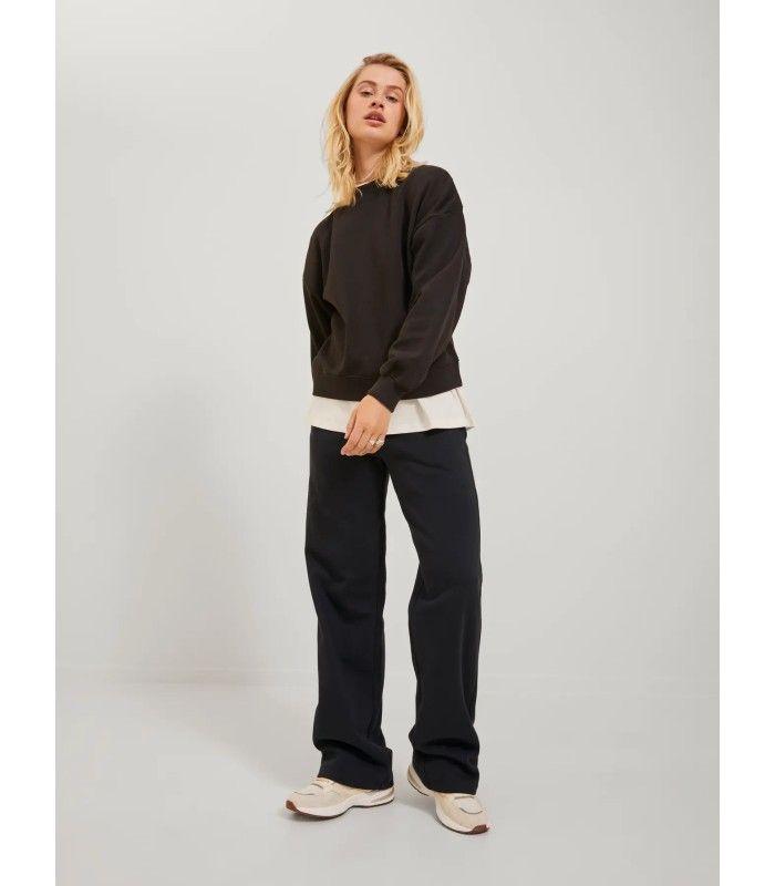 Pantalon Jack & Jones Jxally Reg Wide HW SWT Noos Black Mujer