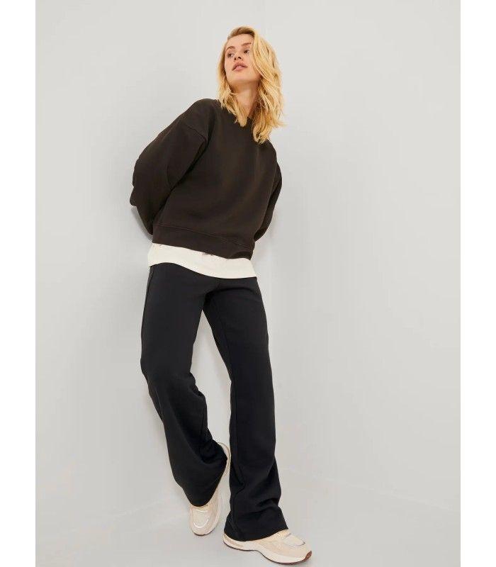 Pantalon Jack & Jones Jxally Reg Wide HW SWT Noos Black Mujer