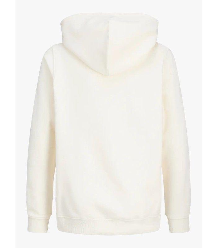 Sudadera Jack & Jones Jorinwood Block Branding Sweat Noos Junior Antique White