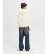 Sudadera Jack & Jones Jorinwood Block Branding Sweat Noos Junior Antique White