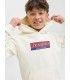 Sudadera Jack & Jones Jorinwood Block Branding Sweat Noos Junior Antique White