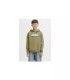 Sudadera Jack & Jones Jorinwood Block Branding Sweat Noos Junior Olive Drab
