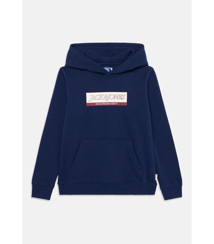 Sudadera Jack & Jones Jorinwood Block Branding Sweat Hoo Mini Ocean Cavern
