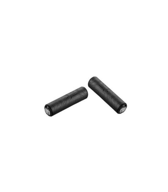 Puños Ciclovation Sicolite MTB Grip Topo Matt Black Anodized Black