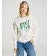 Sudadera Jack & Jones JXMimi RLX LS Print Crew SWT Vainilla Ice Mujer
