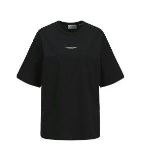 Camiseta Jack & Jones JXstudio Vesterbro Loose Tee JRS Noos Mujer Black