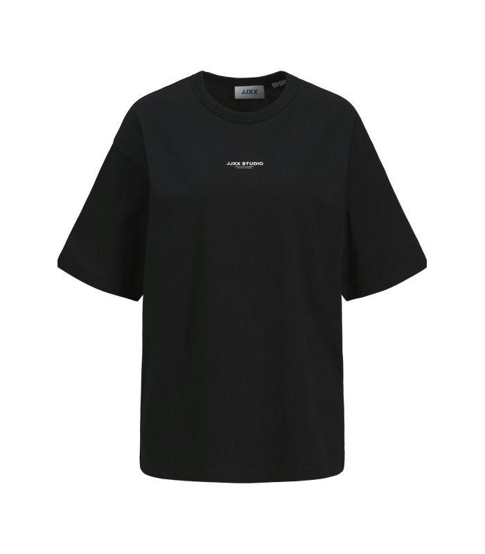 Camiseta Jack & Jones JXstudio Vesterbro Loose Tee JRS Noos Mujer Black