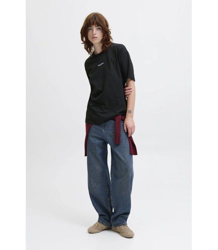 Camiseta Jack & Jones JXstudio Vesterbro Loose Tee JRS Noos Mujer Black