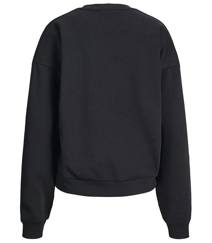 Sudadera Jack & Jones JXMimi RLX LS Print Crew SWT Mujer Black
