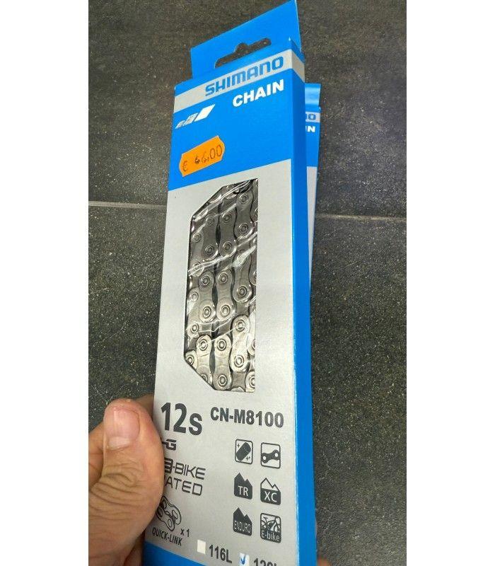 CADENA SHIMANO DEORE XT M8100 12V. 126L CNM8100