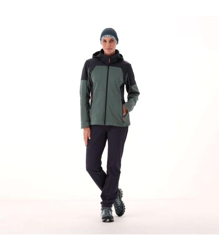 Chaqueta CMP Zip Hood E421 Jade Mujer