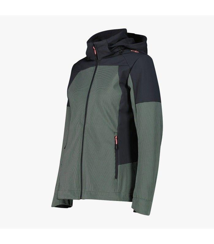 Chaqueta CMP Zip Hood E421 Jade Mujer
