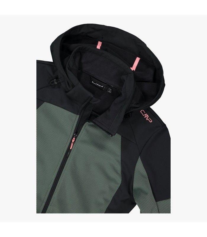 Chaqueta CMP Zip Hood E421 Jade Mujer