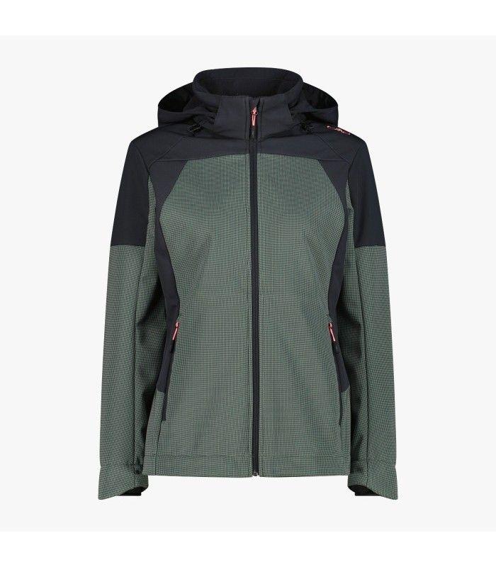Chaqueta CMP Zip Hood E421 Jade Mujer