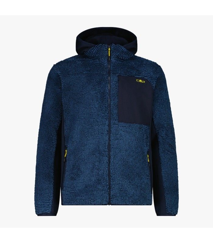 Chaqueta CMP Fix Hood Bluestone Hombre