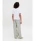 Camiseta Jack & Jones JXMerle Reg SS Tee JRS Mujer Bright White
