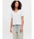 Camiseta Jack & Jones JXMerle Reg SS Tee JRS Mujer Bright White