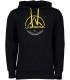 Sudadera La sportiva Logo Hoody Negro Amarillo Hombre