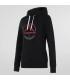Sudadera La sportiva Logo Hoody Negro Rojo Mujer