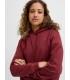 Sudadera Jack & Jones JXabbie RLX LS Every Hood SWT Noos Mujer Cabernet