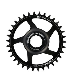 Plato E Thirteen E-Bike Bosch CE Gen 4 Acero Negro 34T
