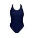 Bañador Ras Solid Classic Back Navy Mujer