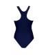 Bañador Ras Solid Classic Back Navy Mujer