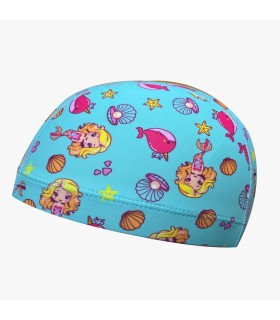 Gorro Ras Patterned Kid Elastane Turquesa Ariel