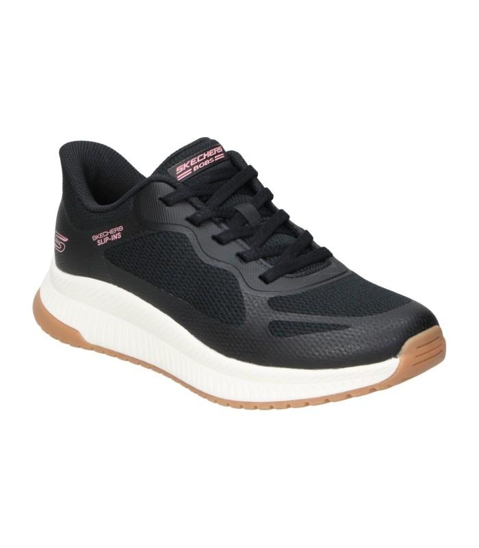 Zapatilla Skechers Bobs Squad 4 Staple Look Black Mujer