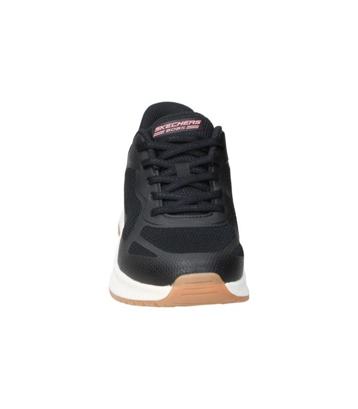 Zapatilla Skechers Bobs Squad 4 Staple Look Black Mujer