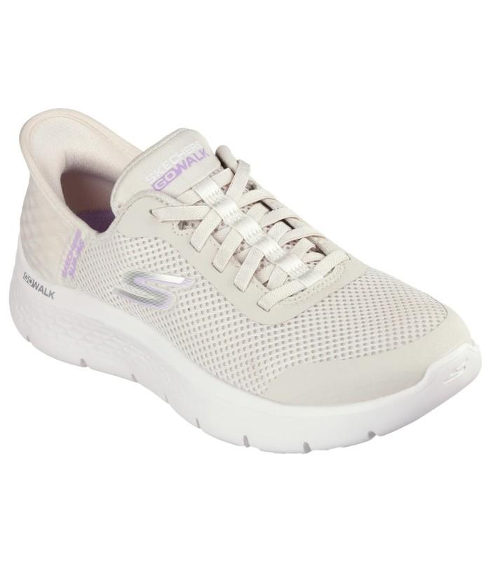 Zapatilla Skechers Go Walk Flex Grand Entry Off White Mujer