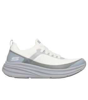 Zapatilla Skechers Bobs Skillz Too Vital White Blue Mujer