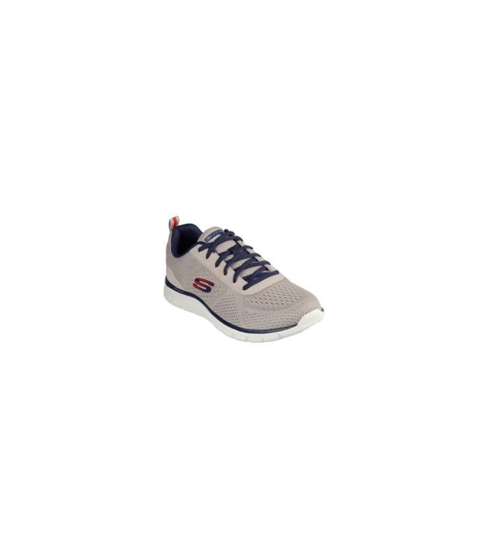 Zapatilla Skechers Track Leshur Taupe Navy Hombre