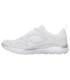 Zapatilla Skechers Summits Suited White Silver Mujer