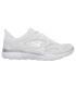 Zapatilla Skechers Summits Suited White Silver Mujer