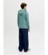 Sudadera Jack & Jones JJebradley Sweat Zip Hood Noos Junior Mineral Blue