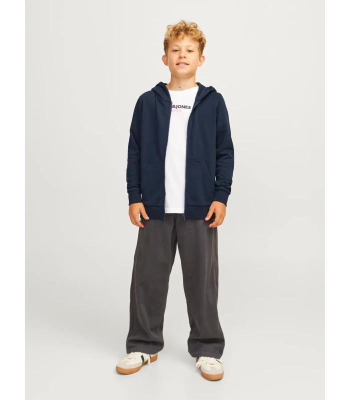 Sudadera Jack & Jones JJebradley Sweat Zip Hood Noos Junior Navy Blazer