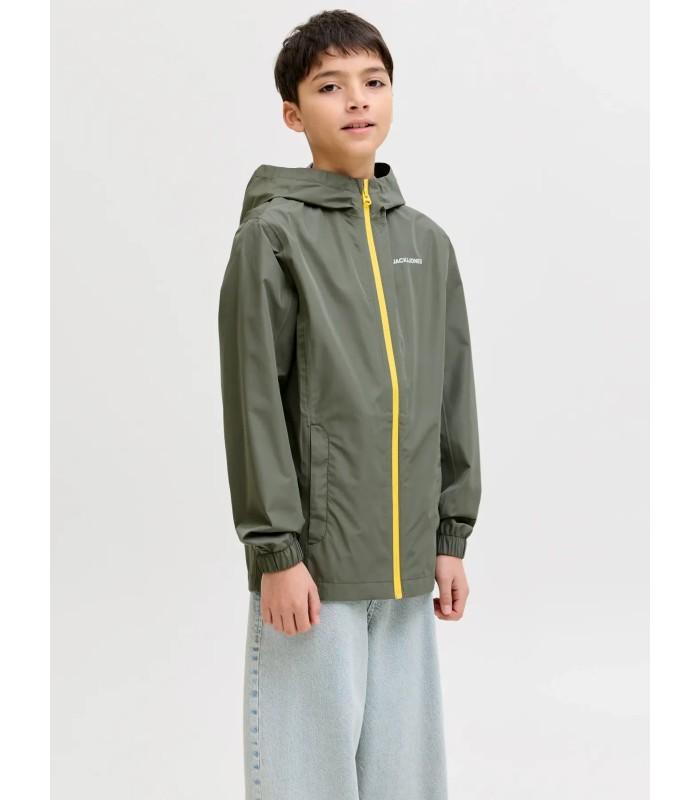 Chaqueta Jack & Jones JJeflynn Rain SN Junior Dusty Olive Solar Powe