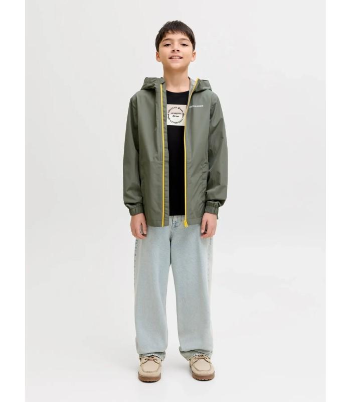 Chaqueta Jack & Jones JJeflynn Rain SN Junior Dusty Olive Solar Powe