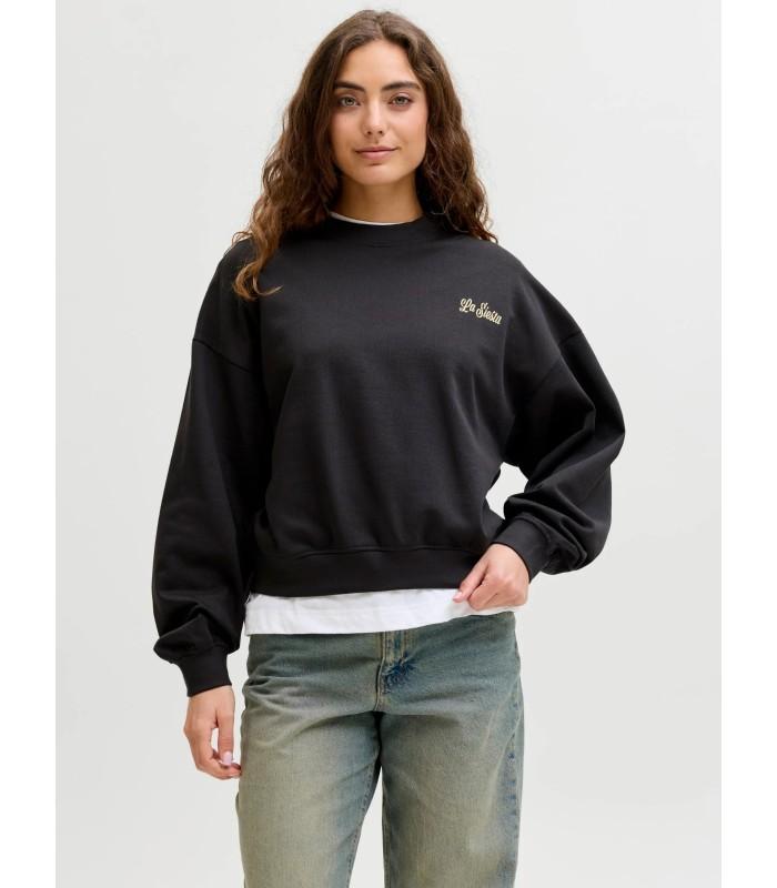 Sudadera Jack & Jones Jxgia Loose Ls Print Crew Swt Mujer Phantom La siesta