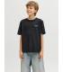 Camiseta Jack & Jones JJearchive Graphic Tee SS O-Neck Noos Junior Black