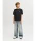 Camiseta Jack & Jones JJearchive Graphic Tee SS O-Neck Noos Junior Black