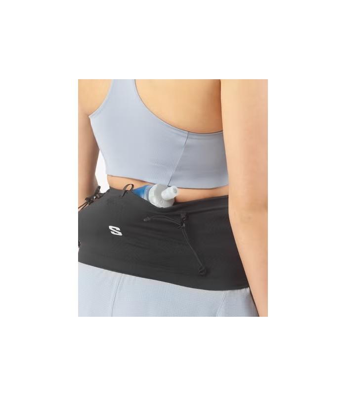 Cinturon Salomon ADV Skin Seamless Belt Negro Blanco